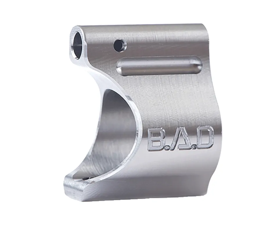 [BAD-LGB-TI-625] AR15/M16/M4 LIGHTWEIGHT LOW PROFILE TITANIUM GAS BLOCK  .625" DIA