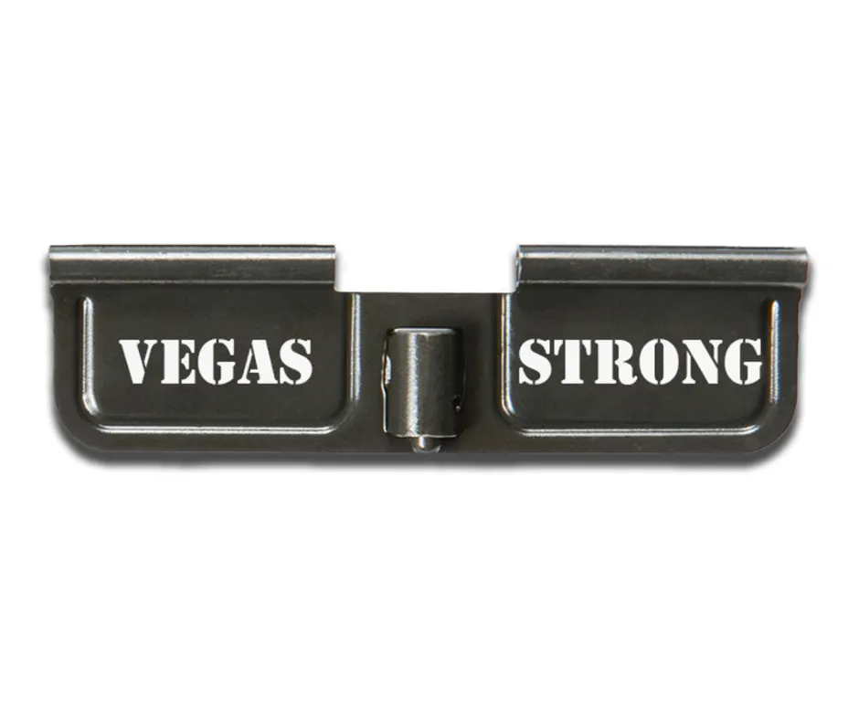 [BA-LS-DC-VEGAS-STRONG] BAD CALIBER ENGRAVED EJECTION PORT COVER AR15/M16/M4  - VEGAS STRONG