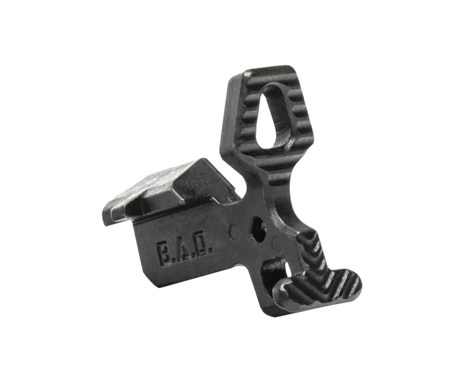 BAD ENHANCED BOLT CATCH 308 INVESTMENT CAST STEEL - BLACK