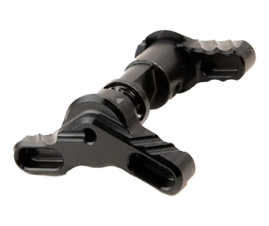 [BAD-ASS-BOOM] BAD-ASS BOOMERANG AMBIDEXTROUS SAFETY SELECTOR KIT - CA HELLFIRE COMPATIBLE - ONE DOUBLE ENDED LEVER AND ONE SHORT LEVER, REVERSIBLE 90/60 DEG