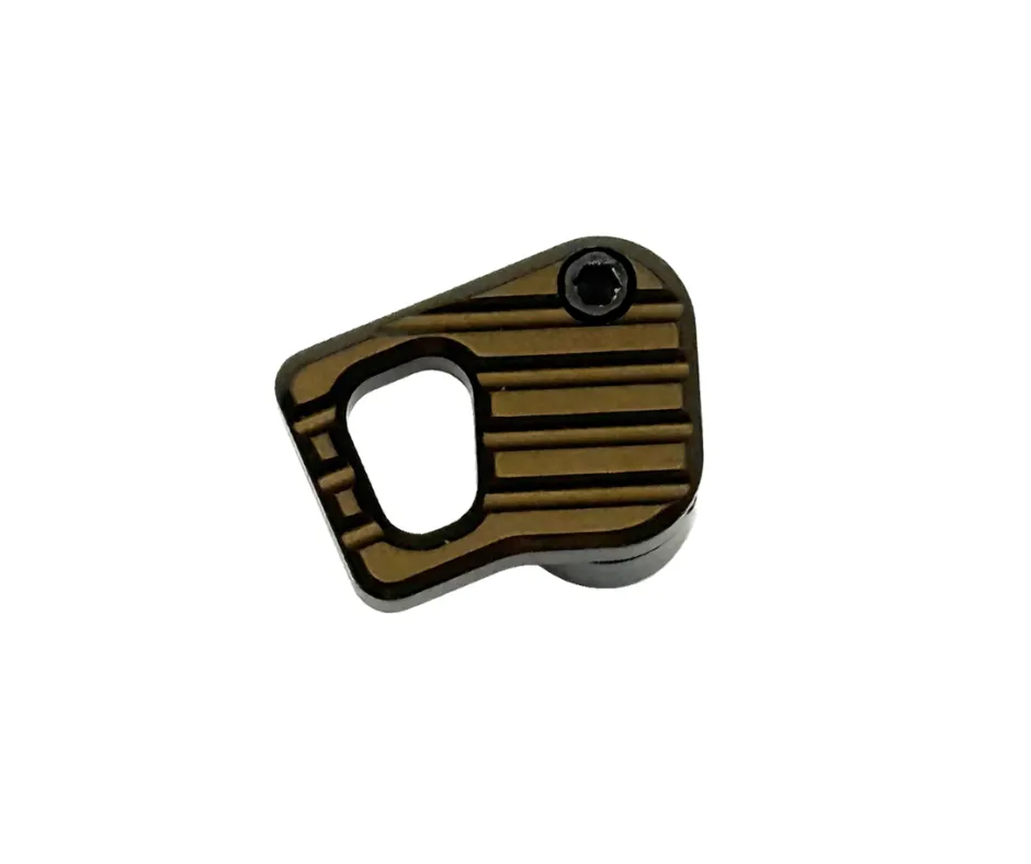 [BAD-EMMR-M-FDE] ENHANCED MODULAR MAGAZINE RELEASE - MEDIUM FINGER PAD KIT - ANODIZED FDE