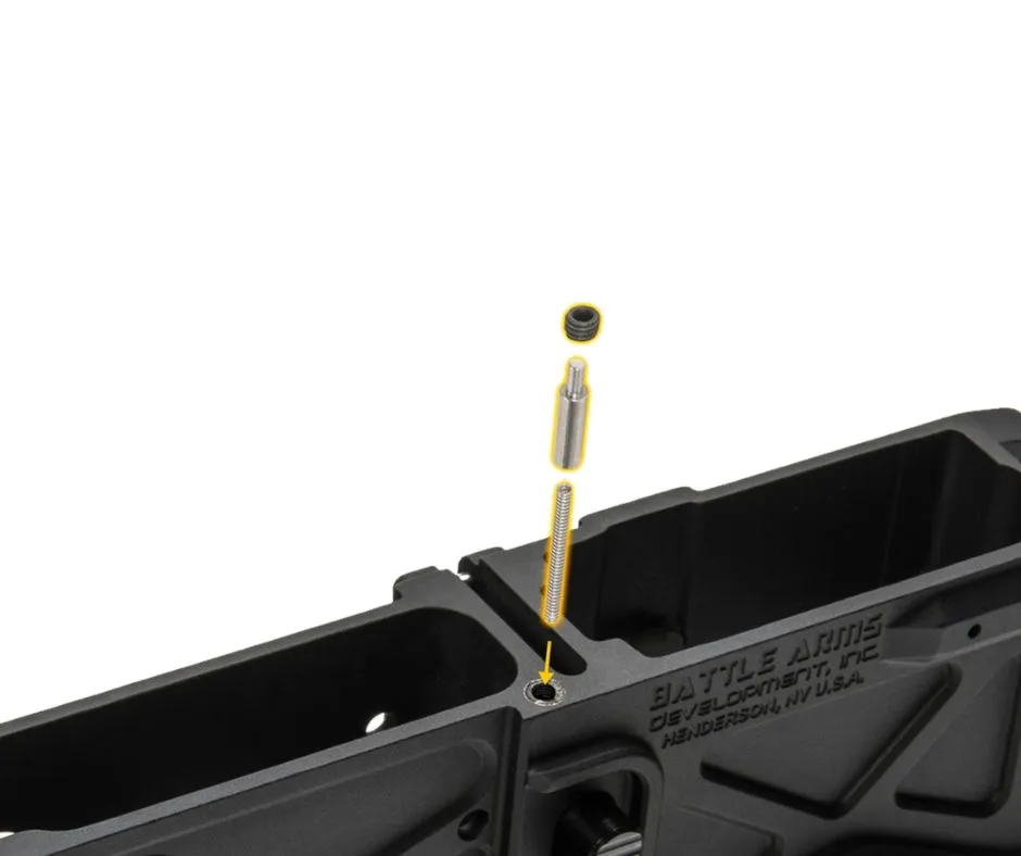 [BAD-MRB-308] AR10/308 MAGAZINE RELEASE BLOCK CA COMPLIANCE CONVERSION