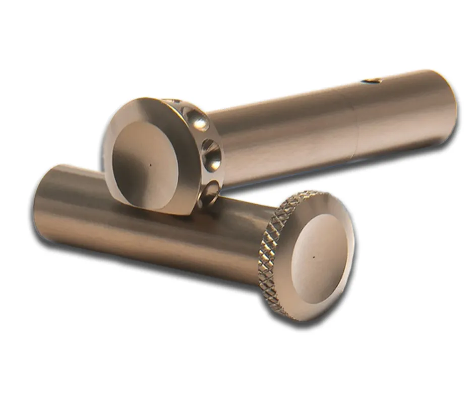 [BAD-EPS-AL-FDE] ENHANCED PIN SET - ALUMINUM 7075-T6 PIVOT & TAKEDOWN PINS - FDE ANODIZED - AR15/M16/M4