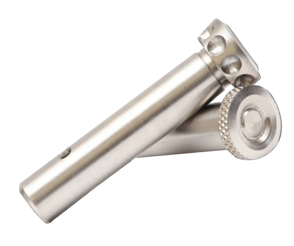 [BAD-EPS-TI-RAW] ENHANCED PIN SET - GRAD 5 TITAINUM PIVOT & TAKEDOWN PINS - RAW / SILVER - AR15/M16/M4