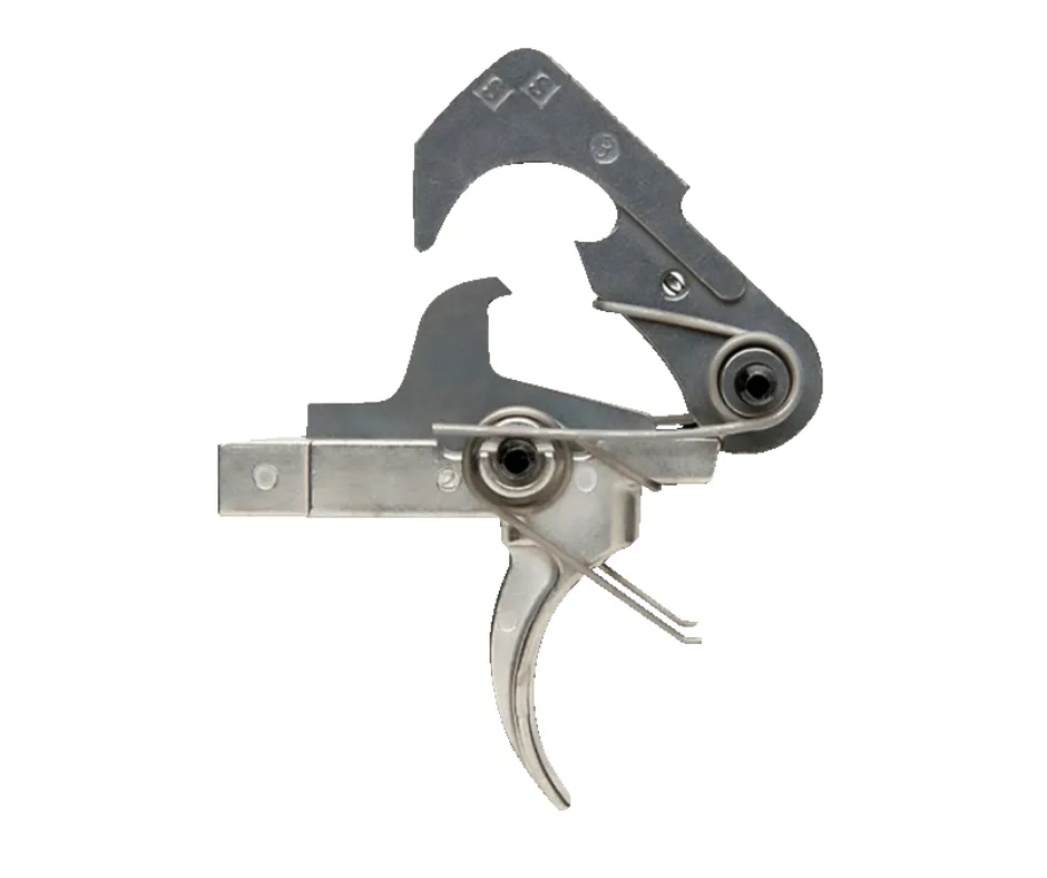 [BAD-ET] ENHANCED POLISHED NICKEL TEFLON TRIGGER KIT - AR15/LR308