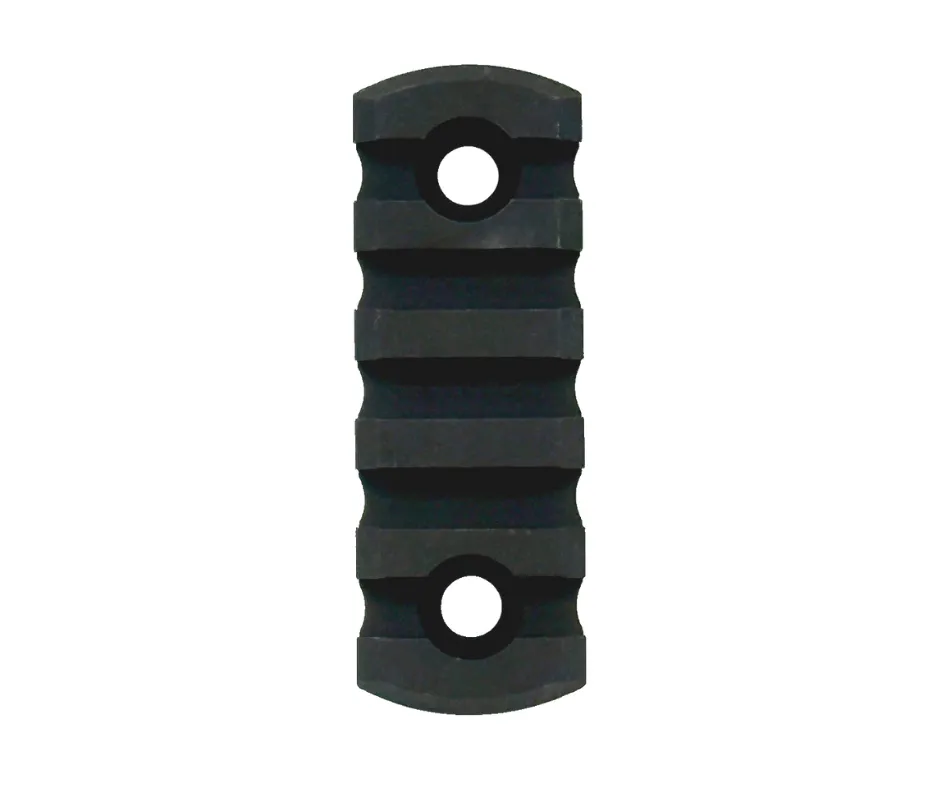 M-LOK 5-SLOT PICATINNY RAIL SECTION RAIL ALUMINUM, ANODIZED BLACK