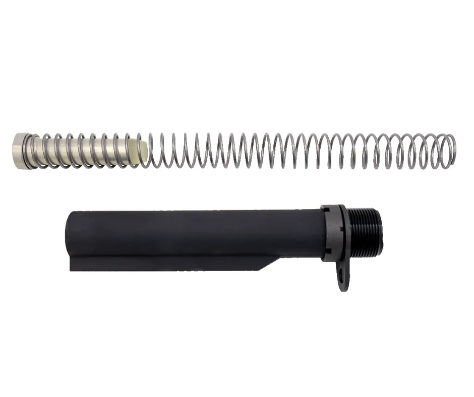 [MIL-SPEC-CARBINE-BUFFER-KIT] MIL-SPEC CARBINE BUFFER KIT (MIL-SPEC CARBINE BUFFER, CARBINE BUFFER, CARBINE BUFFER SPRING, CASTLE NUT, AND END PLATE)