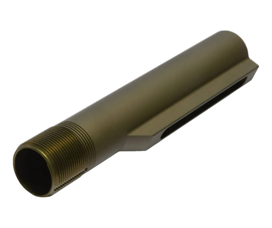 MIL-SPEC CARBINE BUFFER TUBE, 6 POSITION, OD GREEN