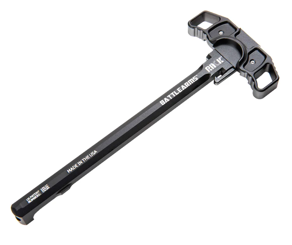 [BAD-RACK-15-D] RACK MONOLITHIC AMBIDEXTORUS CHARGING HANDLE FOR AR15/M4/M16 - SIZE D - BLACK